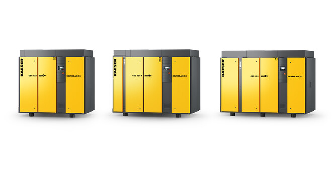 100 hp oil free screw compressors - CSG 125