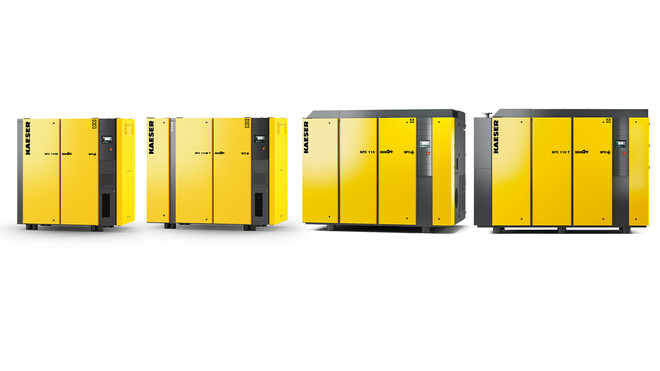 150 hp screw compressors with variable speed drive - SFC 110M-SFC110