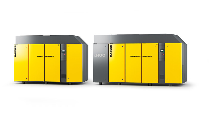 175 hp oil free screw compressors - DSG