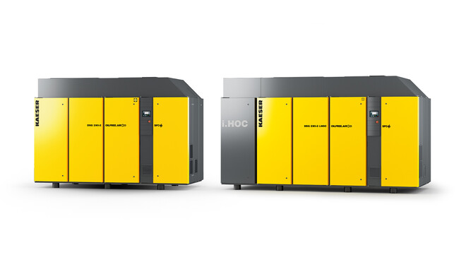 250 hp oil free screw compressors - DSG 290-2
