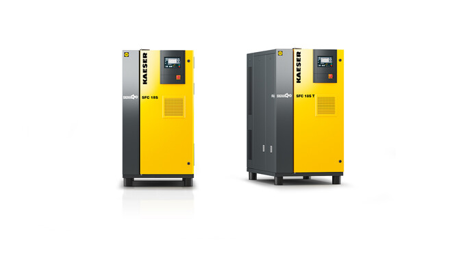 25 hp compressors with variable speed drive - SFC 18S and SFC 18ST