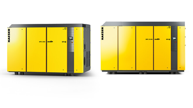 350 hp compressors with variable speed drive - SFC 250-SFC 315S