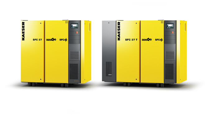 50 hp compressors with variable speed drive - SFC 37-SFC 37T