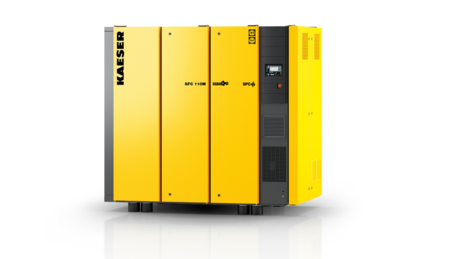 SFC 110M with flows up to 742 cfm and 150 HP permanent magnet motor