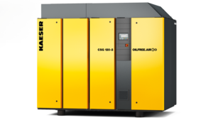 Oil-free compression CSG-2 rotary screw compressors with air-cooling.