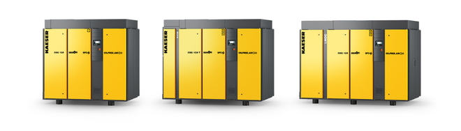 100 hp oil free screw compressors with variable speed drive - CSG 125 SFC