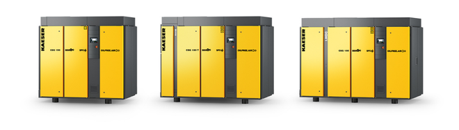 125 hp oil free screw compressors with variable speed drive