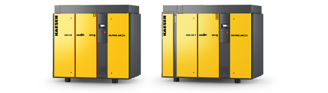 75 hp oil free screw compressors - CSG 95 SFC