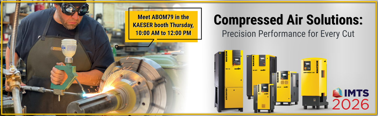 machining is your craft - compressed air is ours