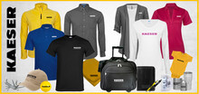 Visit Kaesergear.com for Kaeser apparel and promotional items