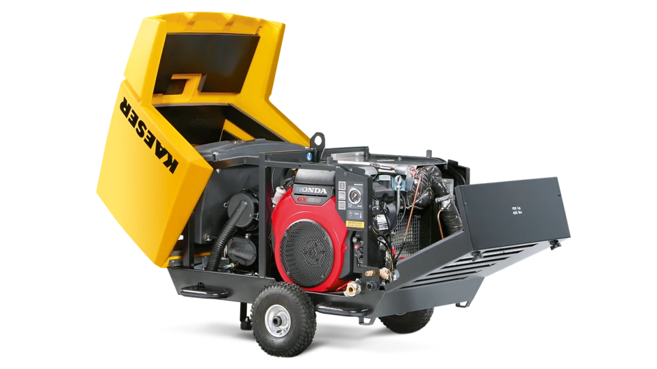 Small portable air compressors up to 60 cfm