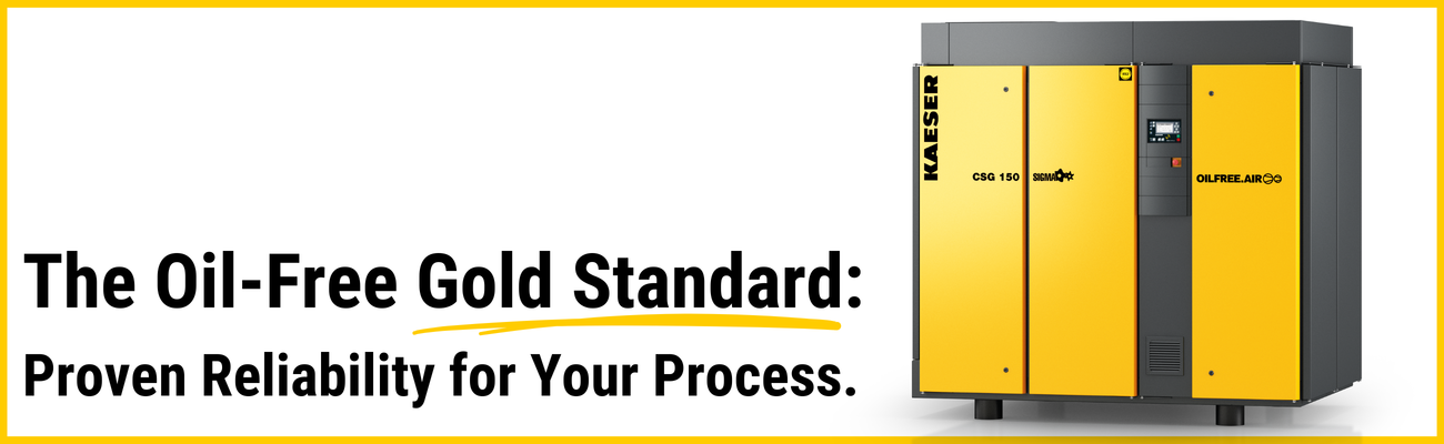 peace of mind with oil-free compressors