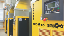 kaeser sfc series 20 hp variable speed drive rotary screw compressor