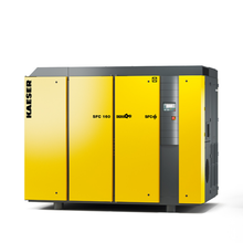 SFC 160 - 250 hp screw compressor with variable speed drive