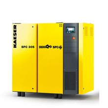 SFC 30S - 40 hp screw compressor with variable speed drive