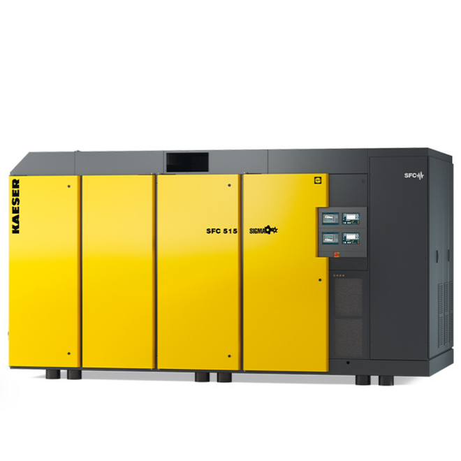 SFC 515 - 700 hp screw compressor with variable speed drive
