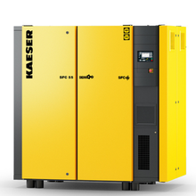 SFC 55 - 75 hp screw compressor with variable speed drive