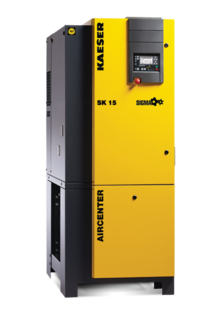 kaeser aircenter 15 hp compressed air system
