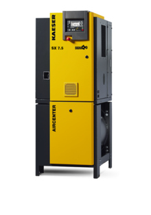 kaeser aircenter 7.5 hp compressed air system