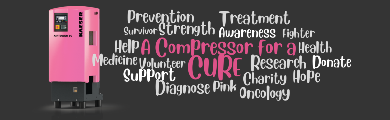Pink AIRTOWER - compressor for a cure