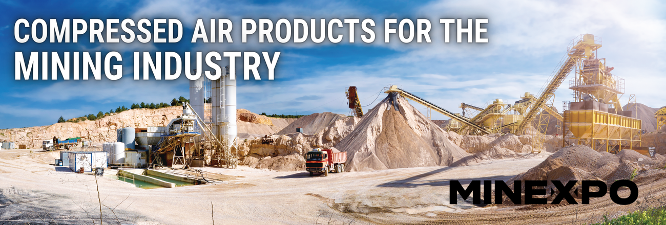 compressed air for mining