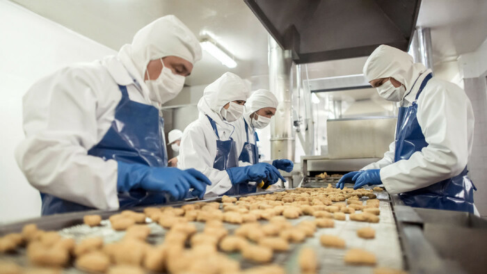 compressed air for food processing and packaging