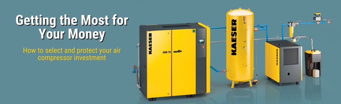 What are some types of air compressors