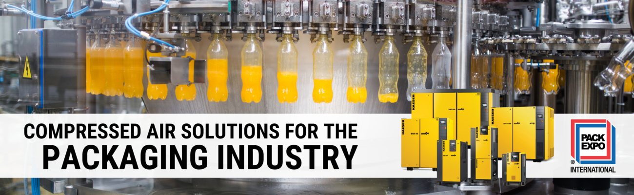 PACK EXPO - Compressed air solutions for the packaging industry