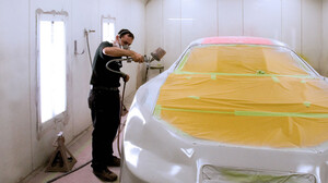 compressed air for paint booth and automotive finishes