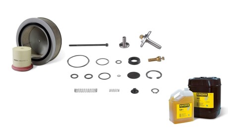 Spare parts for Kaeser compressors, dryers, & other system components