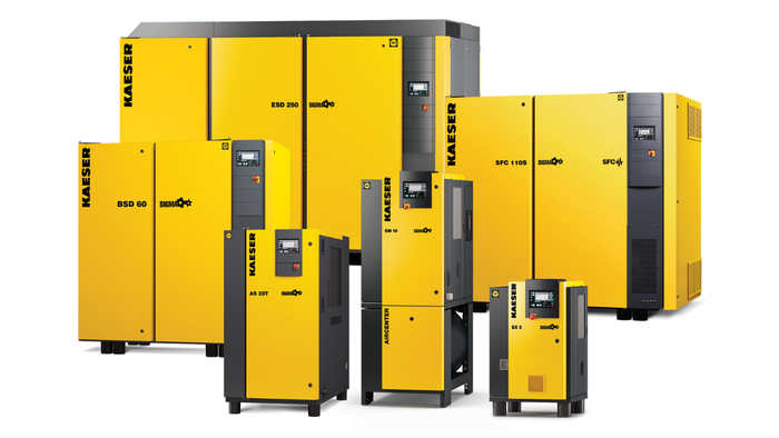 Kaeser rotary screw compressors