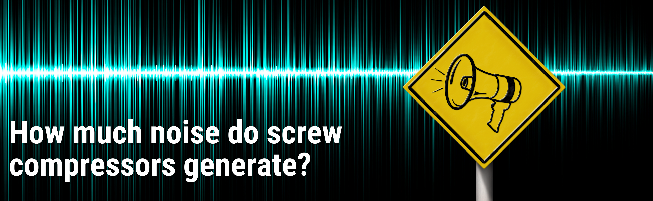 How much noise do screw compressors generate? Kaeser Talks Shop